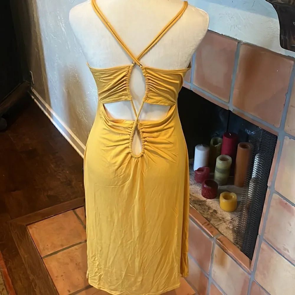 Anthropologie Slit-Front Dress, size M! - Picture 4 of 10